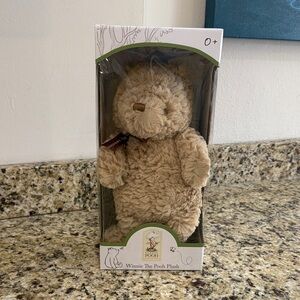 Classic Winnie the Pooh Plush Bear - Beige Teddy in Box